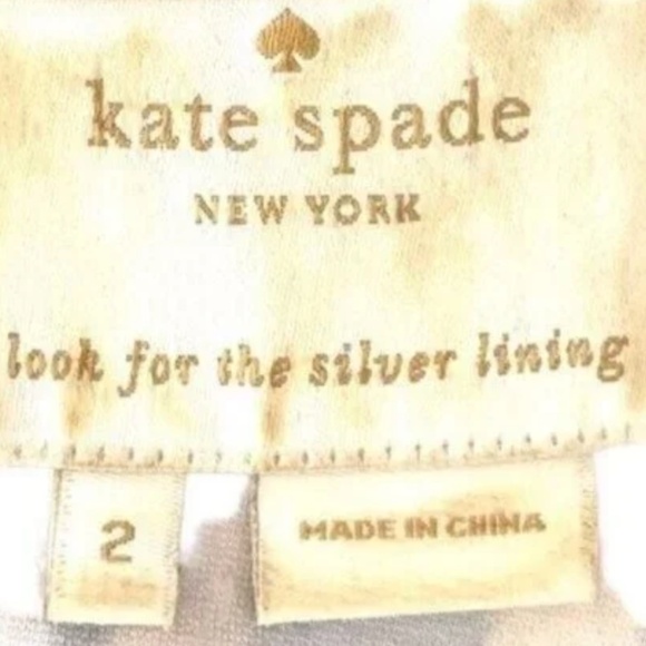 Kate Spade Short Sleeve Round Neck Autumn Leopard Knit Fit-Flare Dress Sz 2 - Picture 5 of 6